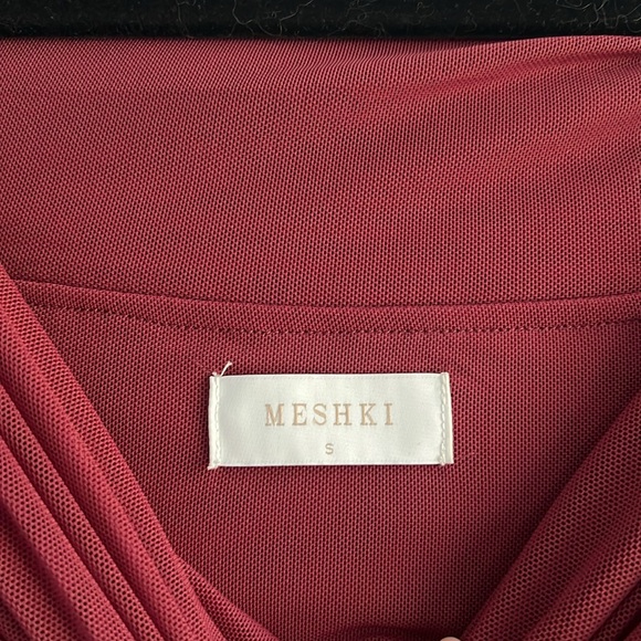 Meshki Josie dress - wine - Picture 7 of 8